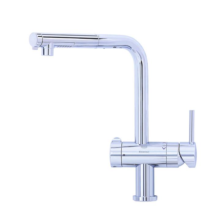 三菱ケミカル・クリンスイ Cleansui アンダーシンクタイプ複合水栓本体 F924E･･･