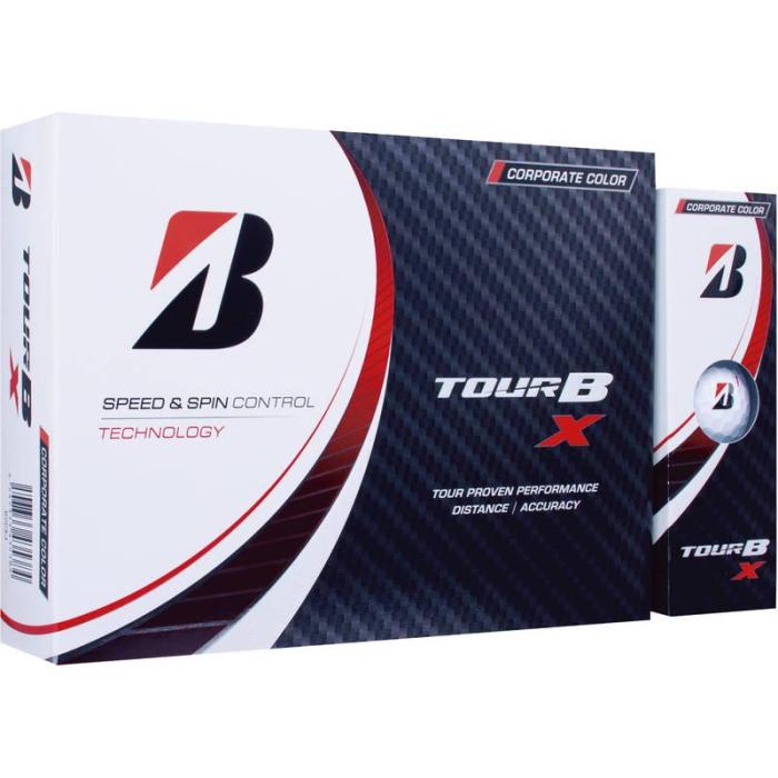 BRIDGESTONE GOLF TOUR B X 2022年モデル [ホワイト/コーポレートカラー]