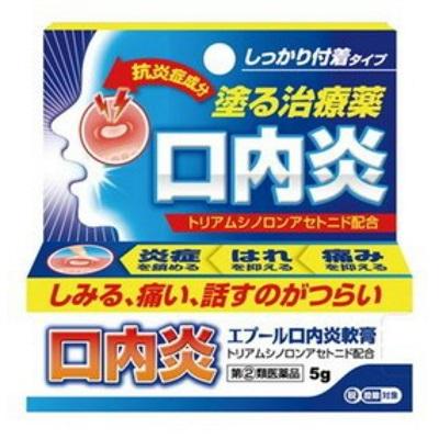 【第(2)類医薬品】【万協製薬】エプール口内炎軟膏　５ｇ ※お取り寄せになる場合もございます 商品画像1：メディストック　カーゴ店