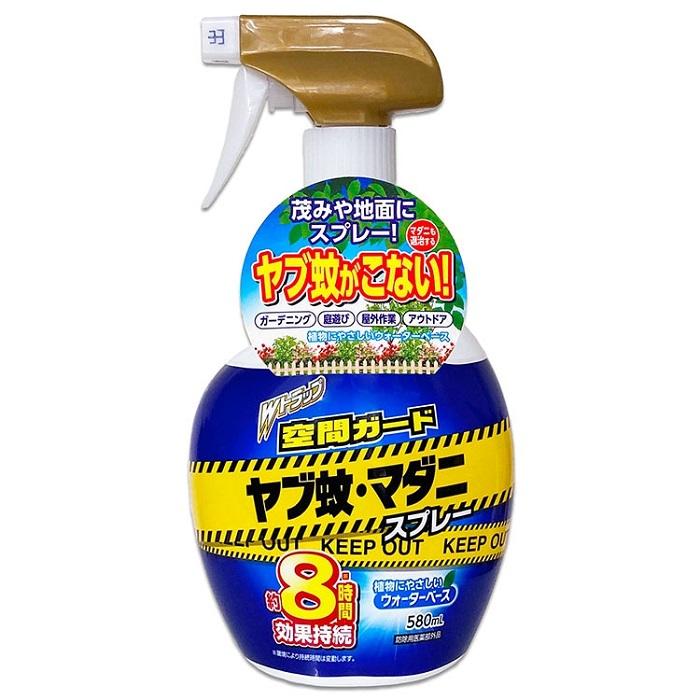 【ライオンケミカル】Wトラップ やぶ蚊･マダニスプレー 580ml 〔防除用医薬･･･