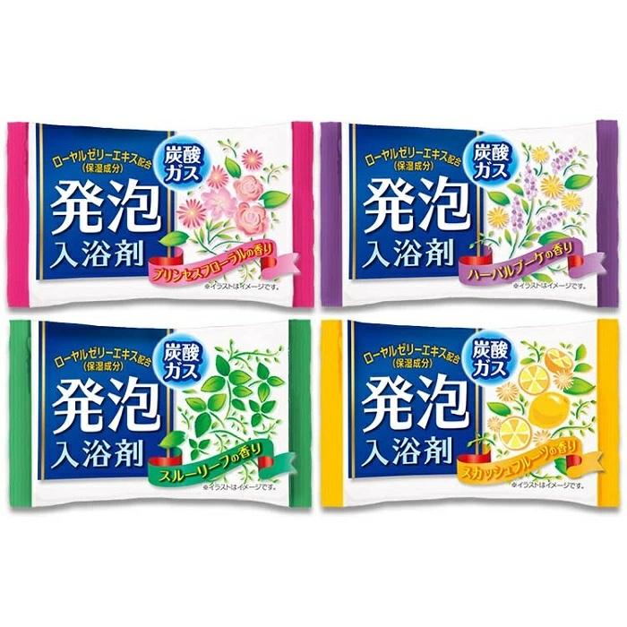 【ライオンケミカル】バスリフレ 浴用発泡入浴剤 16錠入(4種類×4錠) ※お取り寄せ商品 商品画像3：メディストック　カーゴ店