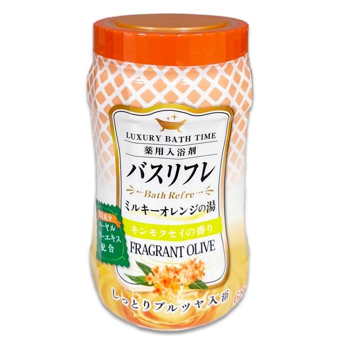 【ライオンケミカル】バスリフレ 薬用入浴剤 ミルキーオレンジのにごり湯 キ･･･