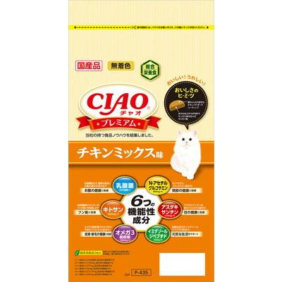 【いなばペットフード】ＣＩＡＯ　プレミアム　チキンミックス味　１５０ｇ×４袋 ☆ペット用品 ※お取り寄せ商品【賞味期限：3ヵ月以上】 商品画像1：メディストック　カーゴ店