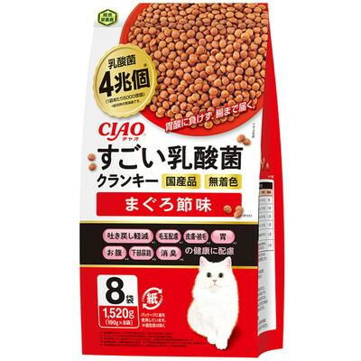 【いなばペットフード】ＣＩＡＯ　すごい乳酸菌クランキー　まぐろ節味　１９･･･