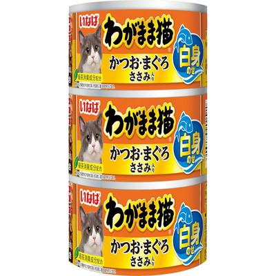 【いなばペットフード】いなば　わがまま猫　白身のせ　かつお・まぐろ　ささ･･･