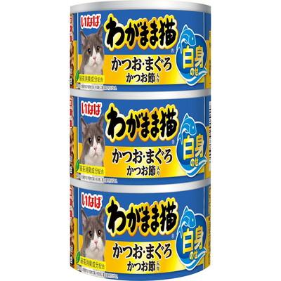 【いなばペットフード】いなば　わがまま猫　白身のせ　かつお・まぐろ　かつ･･･