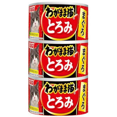 【いなばペットフード】いなば　わがまま猫とろみ　まぐろ　１４０ｇ×３缶 ☆ペット用品 ※お取り寄せ商品【賞味期限：3ヵ月以上】 商品画像1：メディストック　カーゴ店