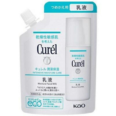 【花王】キュレル　潤浸保湿　乳液　つめかえ用　１００ｍｌ 〔医薬部外品〕