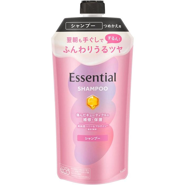 【花王】エッセンシャル ふんわりうるツヤシャンプー 詰替用 300ml ※お取り･･･