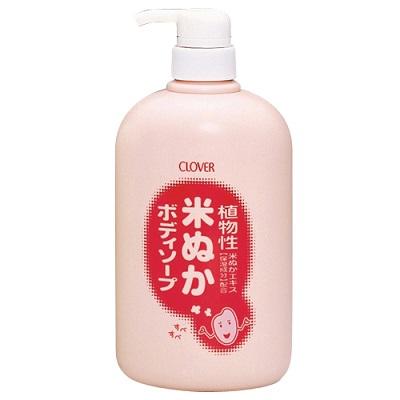 【クロバーコーポレーション】ナチュラル ボディソープ 米ぬか CNB-10K 800ml