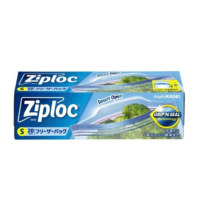 【旭化成】ジップロック フリーザーバッグ Sサイズ 20枚入 ※お取り寄せ商品