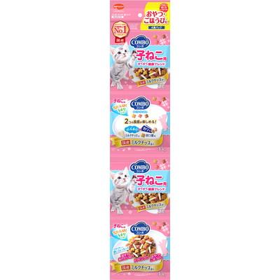 【日本ペットフード】コンボ キャット 連パック 子ねこ用 ミルクチップ添え 1･･･