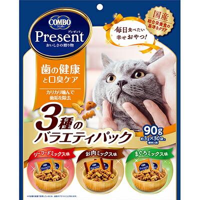 【日本ペットフード】コンボ プレゼント キャット おやつ 歯の健康と口臭ケア･･･