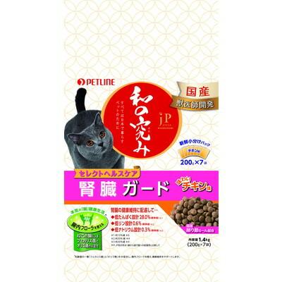 【ペットライン】ＪＰスタイル　和の究み　セレクトヘルスケア　腎臓ガード　チキン味　１．４ｋｇ（２００ｇ×７） ☆ペット用品 ※お取り寄せ商品【賞味期限：3ヵ月以上】 商品画像1：メディストック　カーゴ店