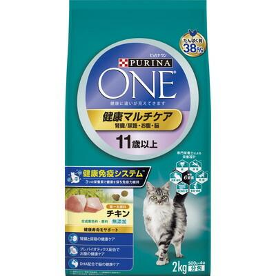 【ネスレ日本】ピュリナワンキャット　健康マルチケア　１１歳以上　チキン　･･･