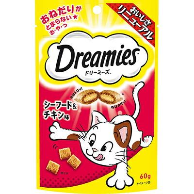 【マースジャパンリミテッド】ドリーミーズ シーフード&チキン味 60g ☆ペット用品 ※お取り寄せ商品【賞味期限:3ヵ月以上】 商品画像1：メディストック　カーゴ店