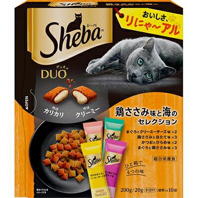 【マースジャパンリミテッド】シーバ デュオ 鶏ささみ味と海のセレクション 2･･･