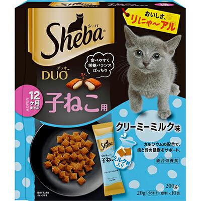 【マースジャパンリミテッド】シーバ デュオ 12ヶ月までの子ねこ用 クリーミ･･･