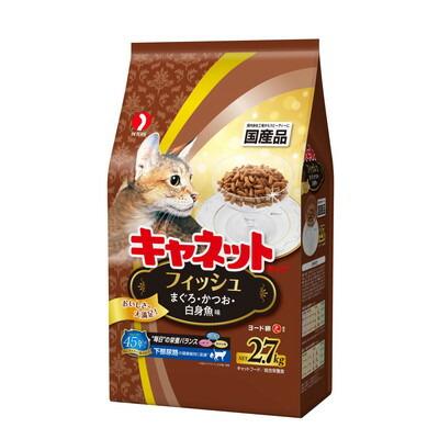 【ペットライン】キャネットチップ　フィッシュ　２．７ｋｇ ☆ペット用品 ※･･･