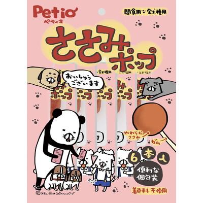 【ペティオ】ささみポップ　６本入 ☆ペット用品 ※お取り寄せ商品【賞味期限：3ヵ月以上】 商品画像1：メディストック　カーゴ店