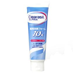 【clearasil】クレアラシル　薬用洗顔フォーム１０　(120g） ※お取り寄せ商･･･