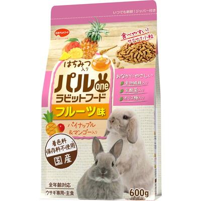 【日本ペットフード 】パルone ラビットフード フルーツ味 600g ☆ペット用品･･･