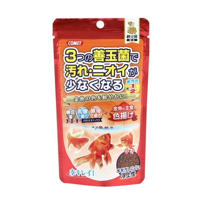 【イトスイ】金魚の主食 納豆菌 色揚げ 小粒 90g ☆ペット用品 ※お取り寄せ商品【賞味期限:3ヵ月以上】 商品画像1：メディストック　カーゴ店