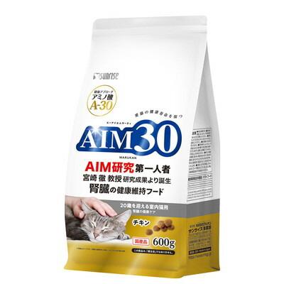 【サンライズ】ＡＩＭ３０　２０歳を迎える室内猫用　腎臓の健康ケア　６００･･･