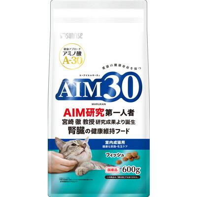 【サンライズ】ＡＩＭ３０　室内成猫用　健康な尿路・毛玉ケア　フィッシュ　･･･