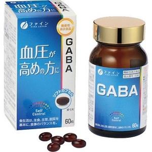 【ファイン】GABA 30日分　60粒 EPA DHA 配合　(機能性表示食品)　※お取り寄･･･