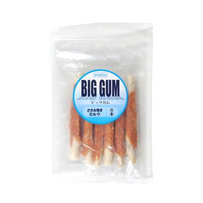 【ペットプロジャパン】ペットプロ　BIGガム　ささみ巻きミルク　6本入　【賞味期限:3ヵ月以上】　★ペット用品 ※お取り寄せ商品 商品画像1：メディストック　カーゴ店