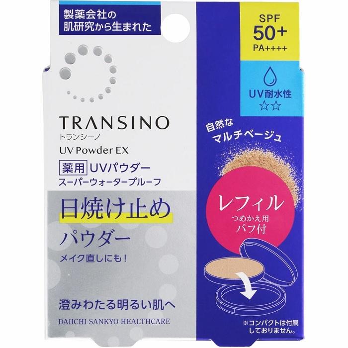 【第一三共ヘルスケア】トランシーノ 薬用UVパウダーEX レフィル 11g 〔医薬･･･