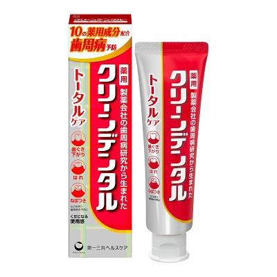 【第一三共ヘルスケア】クリーンデンタル トータルケア 100g 〔医薬部外品〕