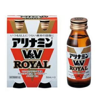 アリナミン製薬】アリナミンＶ＆Ｖロイヤル ５０ｍＬ×２本 〔指定医薬部外品〕 ※お取り寄せ商品の通販なら: メディストック カーゴ店  [Kaago(カーゴ)]