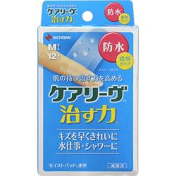 【ニチバン】ケアリーヴ　治す力　防水タイプ　ＣＮＢ１２Ｍ　Ｍサイズ　１２･･･