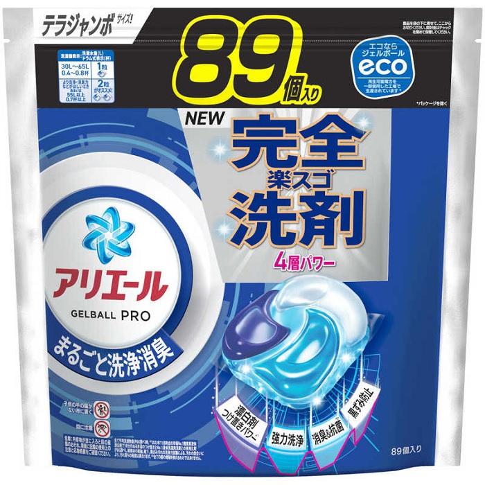 【P&Gジャパン】アリエール ジェルボール プロ まるごと洗浄消臭 詰替用 テラ･･･