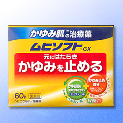 【第3類医薬品】【池田模範堂】ムヒソフトＧＸ　60g 【セルフメディケーショ･･･