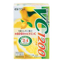 【井藤漢方製薬】ビタミンＣ1200（2ｇ＊24袋）※お取り寄せ商品 商品画像1：メディストック　カーゴ店