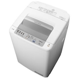 通販大人気HITACHI 日立 全自動洗濯機 NW-R803-W 縦型 8kg 白い約束 2020年製 美品 5kg以上