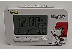 リズム時計 スヌーピー 目覚まし時計 Rhythm 目ざまし時計