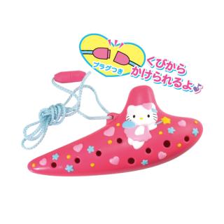 ムラオカ【くびからかけられるプラグつき】ハローキティ K／T オカリナ