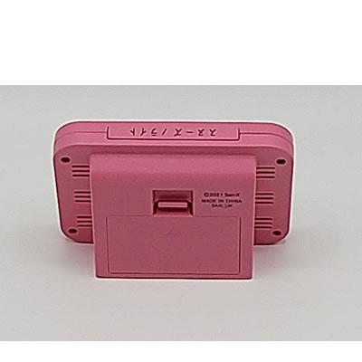 アリアス【キャラクタークロック】すみっコぐらし 電波目覚まし時計 とかげのおうち ピンク AC21023SXSG★【単3乾電池2本別売】 商品画像3：SAKURA MOMO