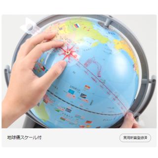 レイメイ藤井【見て！触って！聞いて学ぶ！】しゃべる国旗付地球儀トイ