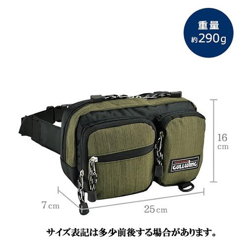 平野【重量約290g】2wayウエストバッグ ショルダー ウエストポーチ 紺★【25888-03-NV】 商品画像12：SAKURA MOMO