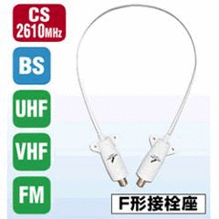 DXアンテナ【隙間ケーブル】フラットケーブル（F型接栓座） 1JW1F1B【FC-05FN-B2機種】 商品画像1：SAKURA MOMO