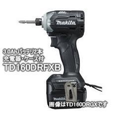 マキタ【makita】14.4V充電式インパクトドライバー[黒] TD160DRFXB