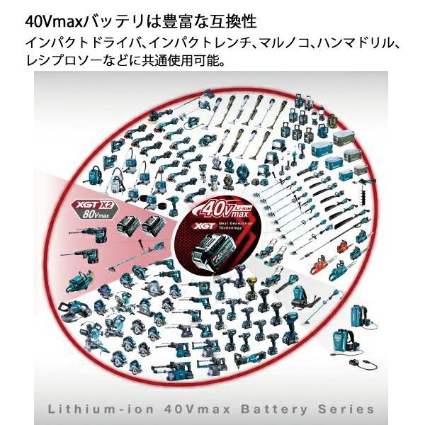 マキタ 40Vmax 充電式ディスクグラインダ無線連動タイプ 本体のみ GA037GZ 商品画像14：ニッチ・リッチ・キャッチKaago店