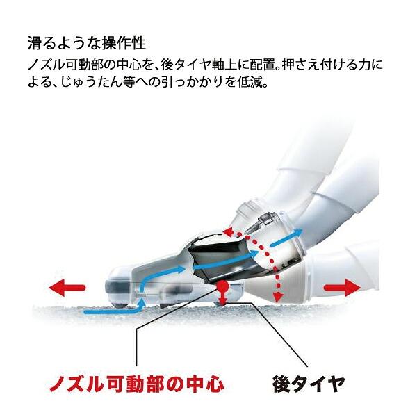 マキタ 40Vmax 充電式クリーナ 本体のみ CL001GZ W 白 商品画像8：ニッチ・リッチ・キャッチKaago店