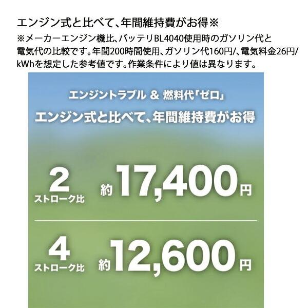 マキタ 40Vmax 充電式草刈機 ループハンドル 本体のみ MUR003GZ 商品画像13：ニッチ・リッチ・キャッチKaago店