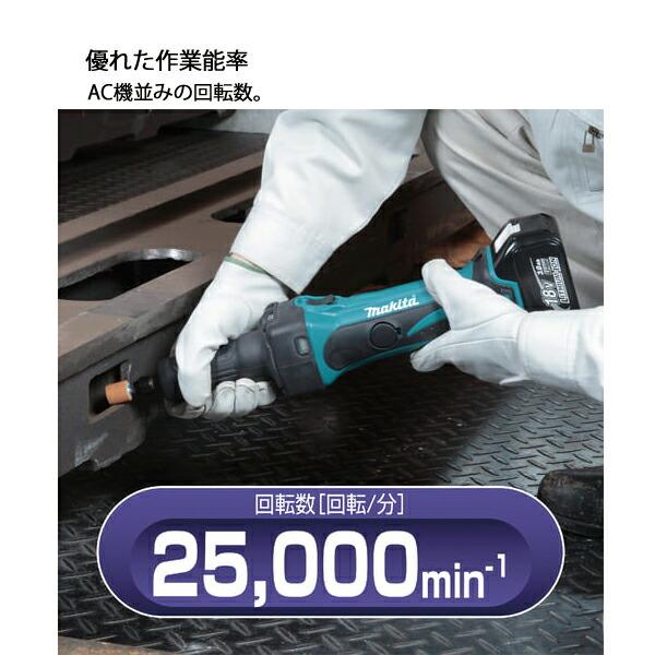 マキタ 18V 充電式ハンドグラインダ バッテリー ・充電器付き GD800DRG 商品画像4：ニッチ・リッチ・キャッチKaago店